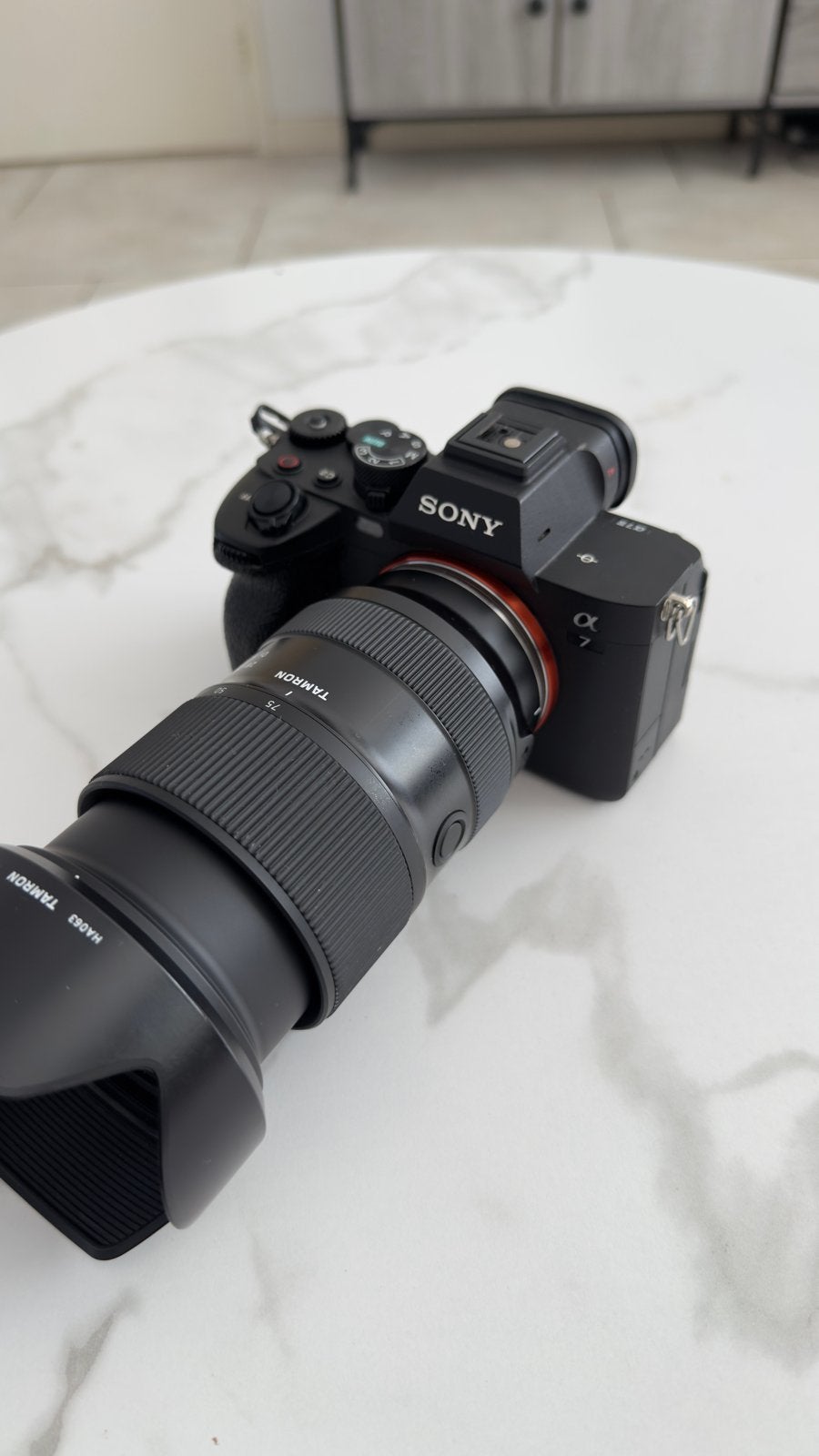 Sony A7IV met Tamron 28-75mm f/2.8 Di III VXD G2, Beeldstabilisatie, Ophalen of Verzenden, Zo goed als nieuw, Sony