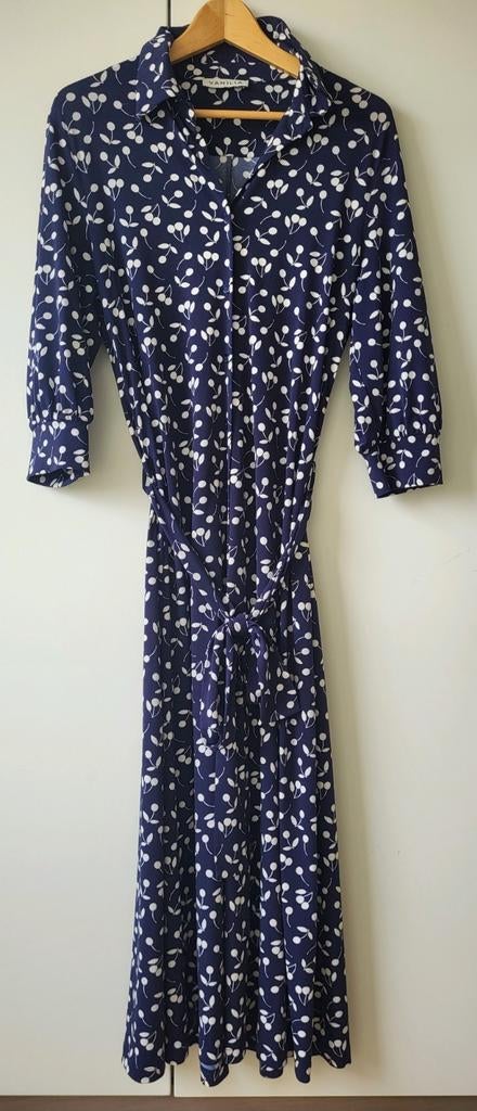 Vanilia maxi jurk in maat 42 in nieuwstaat, Liu Jo Pinko, Blauw, Maat 42/44 (L), Ophalen of Verzenden