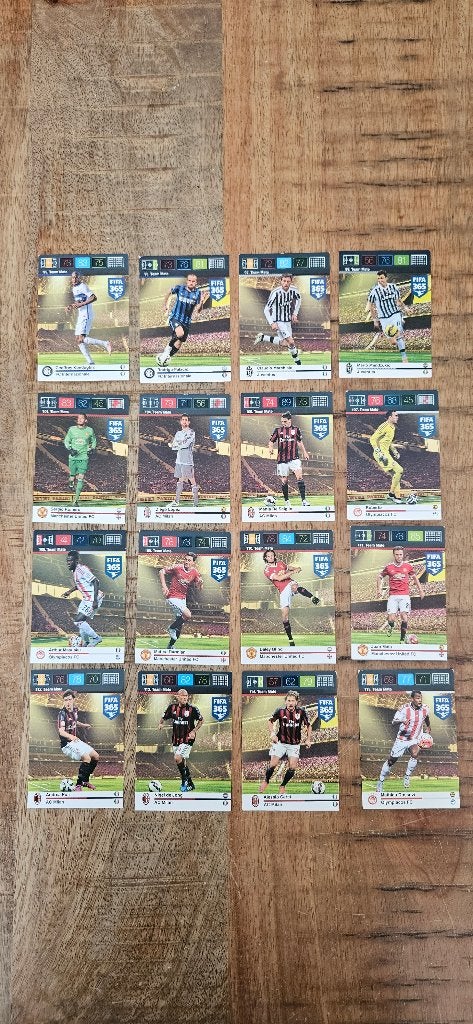 Panini FIFA 365 Adrenalyn XL 2015/2016, Ophalen of Verzenden, Zo goed als nieuw, Meerdere plaatjes