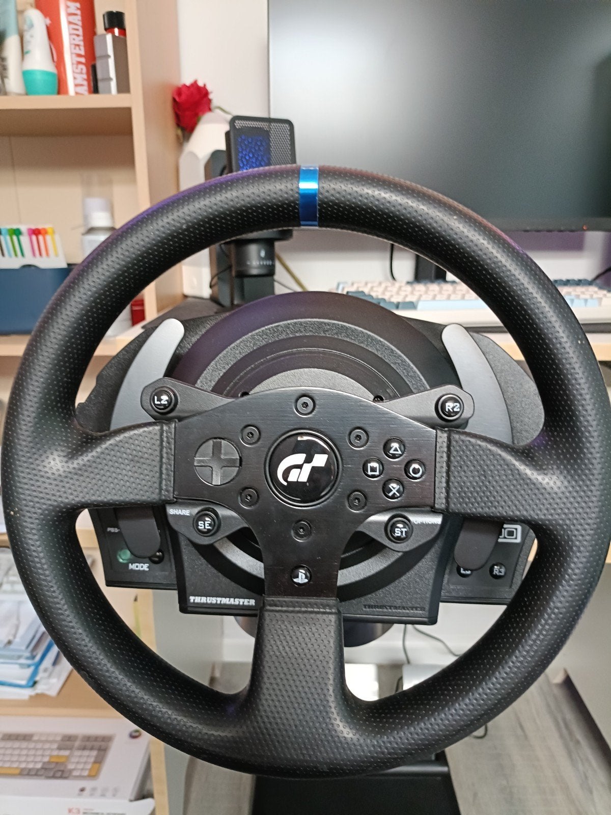 Thrustmaster T300 RS GT Edition set incl. pedalen & shifter, Spelcomputers en Games, Spelcomputers | Overige Accessoires, Racestuur