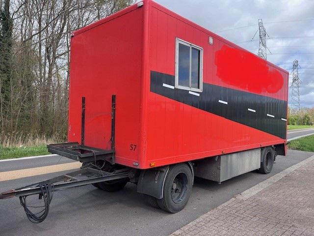 Draco DA1800  gesloten aanhanger met laadklep, Ophalen of Verzenden