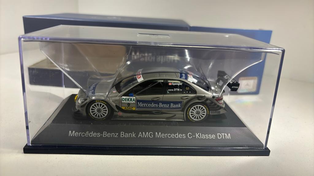 Mercedes benz c klasse bank #9 minichamps 1.43, Auto, Ophalen of Verzenden, MiniChamps, A
