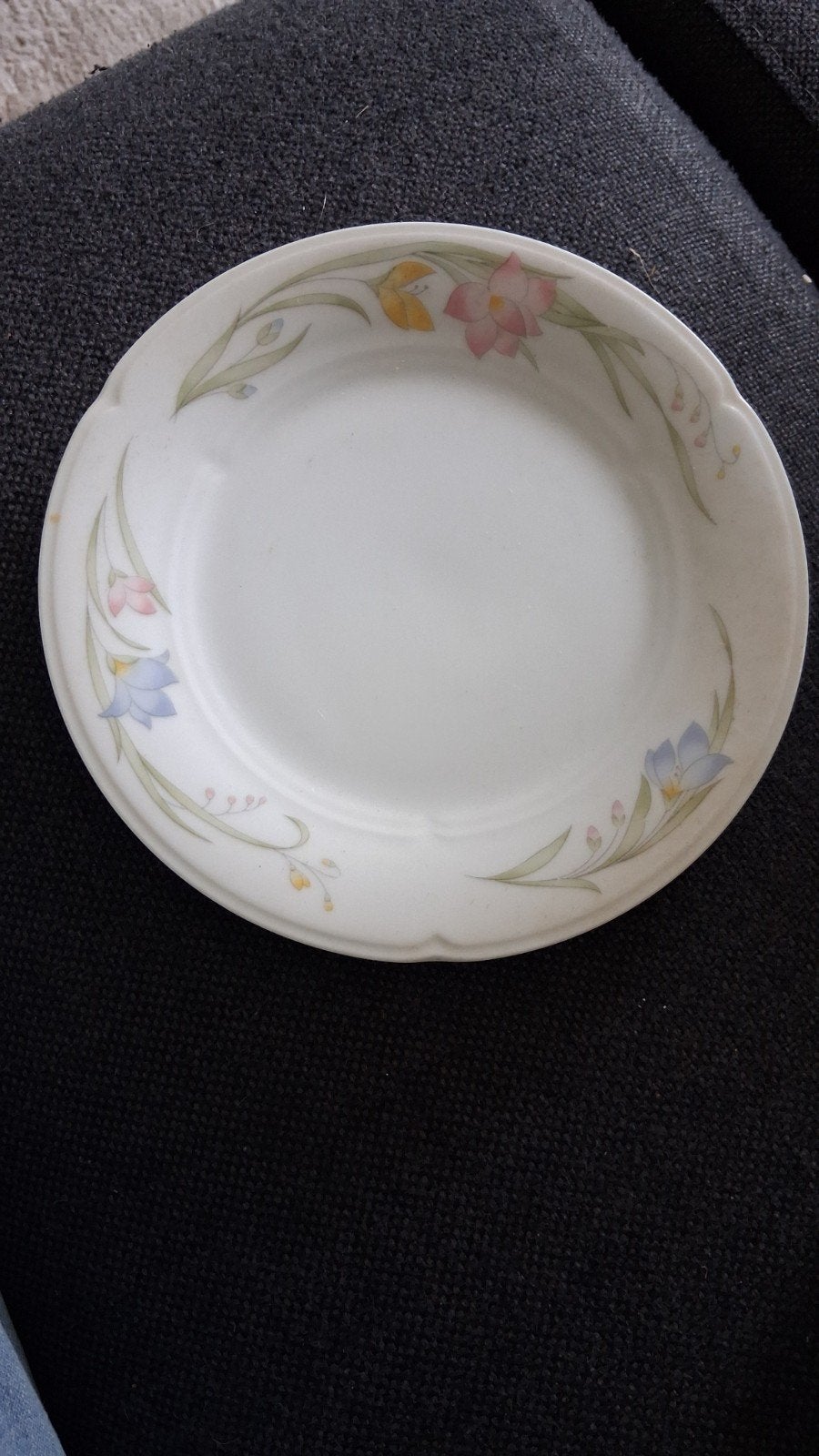 Vintage porsel bordje French Garden, Antiek en Kunst, Ophalen of Verzenden