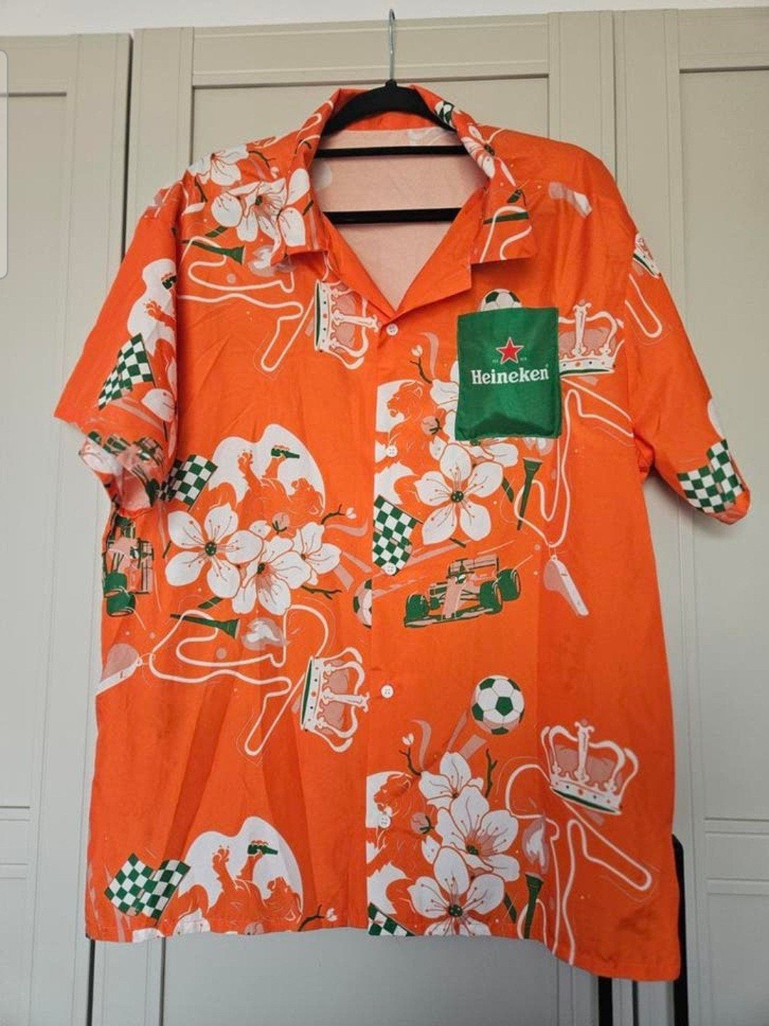 Oranje Heineken F1 voetbal EK WK shirt, Ophalen of Verzenden, Nieuw, Heineken