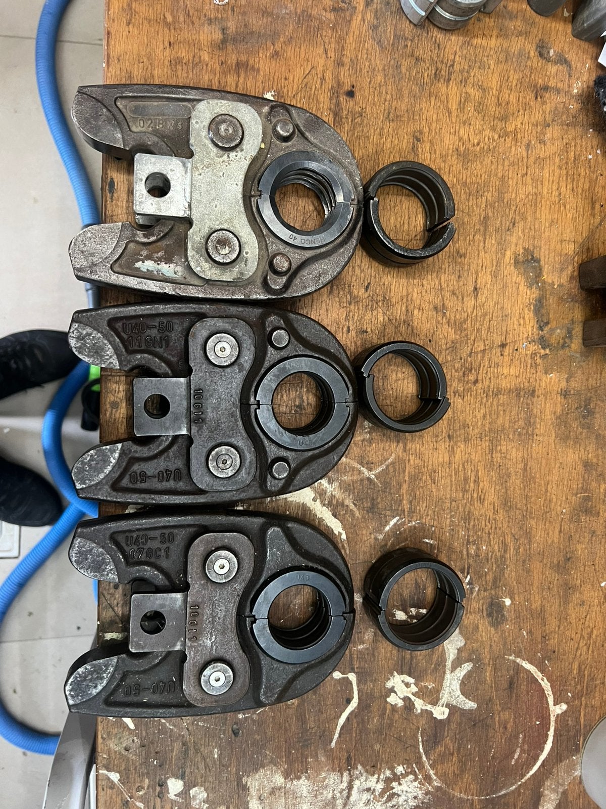 Persbek uponor U40/u50 mm, Ophalen of Verzenden