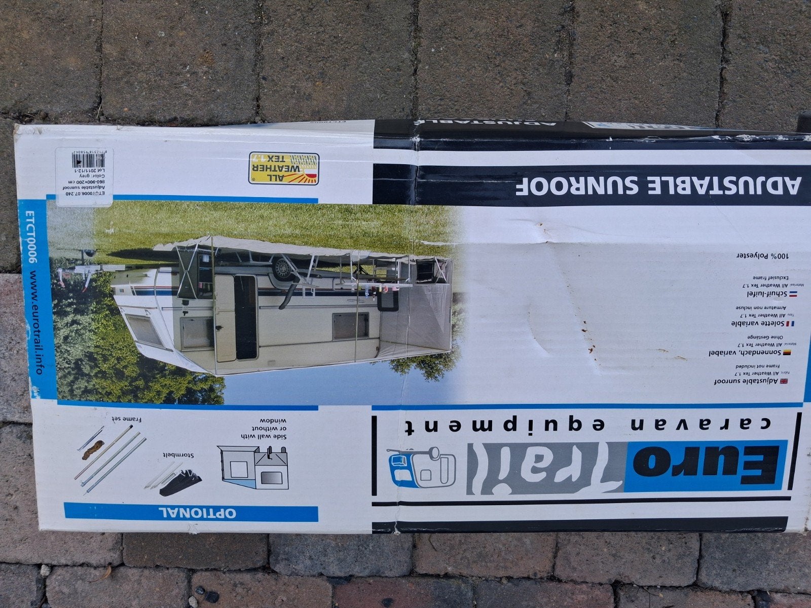 caravan luifel, Ophalen of Verzenden, Zo goed als nieuw