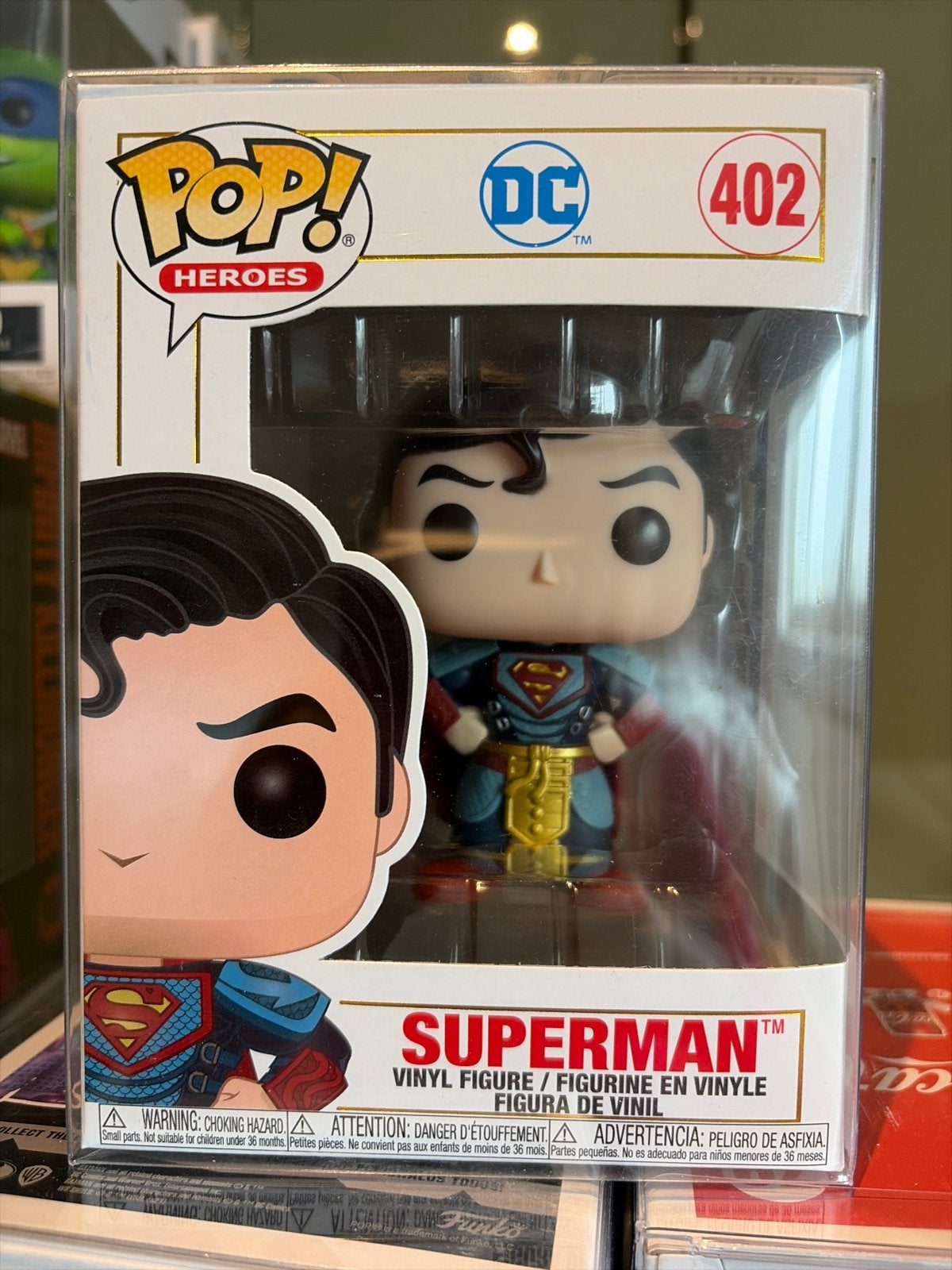 Funko Pop! Heroes Superman #402 Vinyl Figuur DC Comics, Ophalen of Verzenden, Nieuw