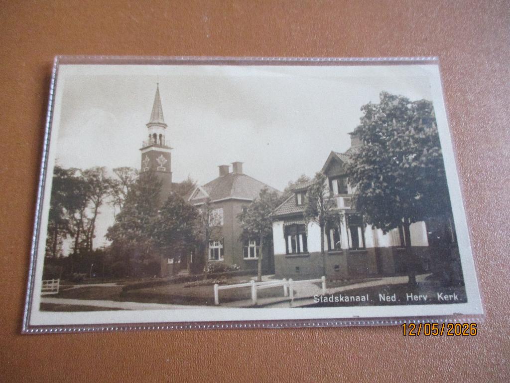 Stadskanaal (1933), Verzamelen, Ansichtkaarten | Nederland, Ophalen of Verzenden, Voor 1920, Gelopen, Zuid-Holland