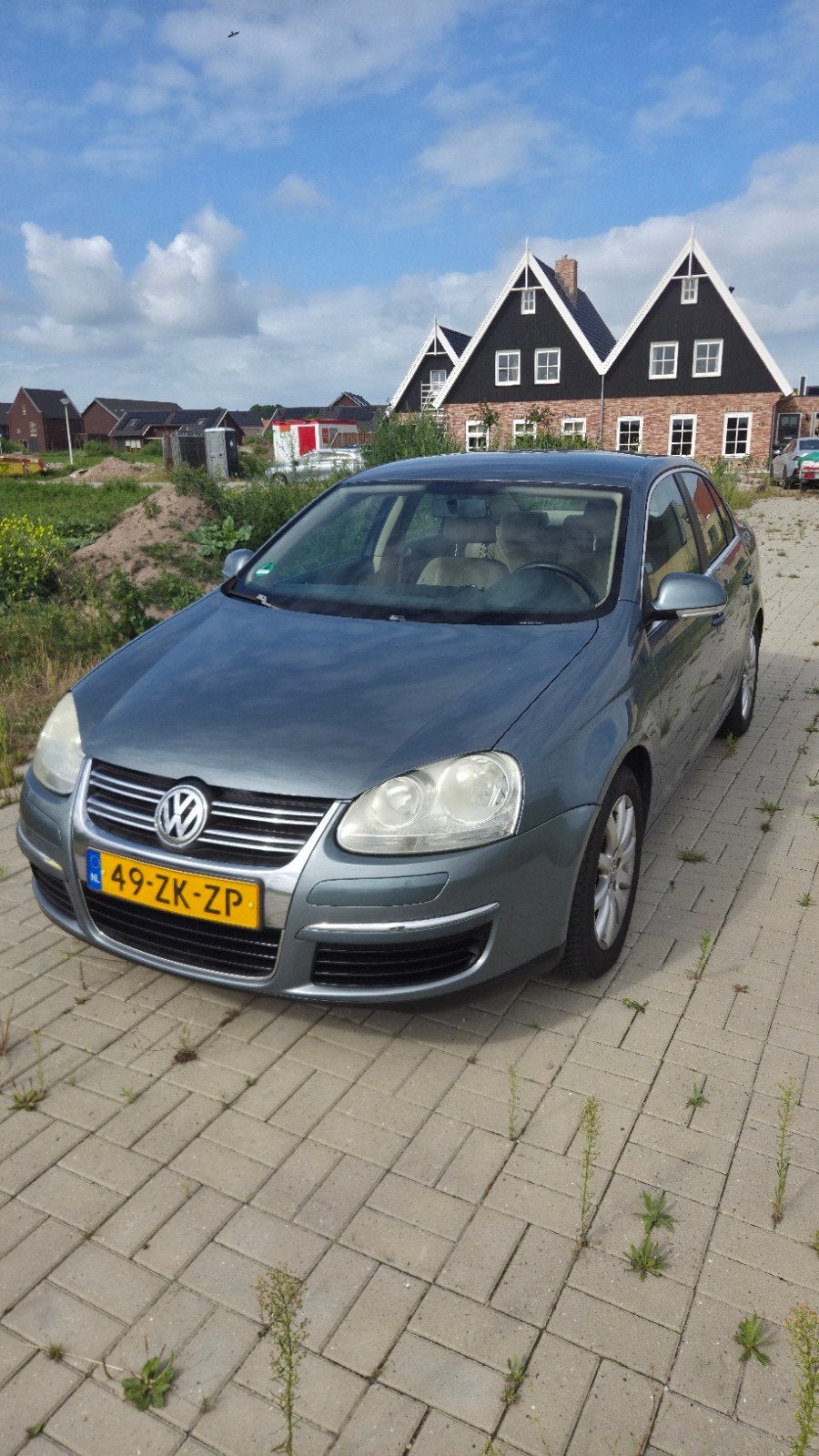 Volkswagen Jetta 1.4 TSI 90KW 2008 Groen, Auto's, Voorwielaandrijving, Stof, 4 cilinders, 1283 kg