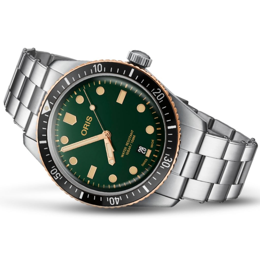 Oris Diver Sixty-Five 40mm – Full Set Nieuw met garantie, Overige merken, Staal, Staal, Polshorloge