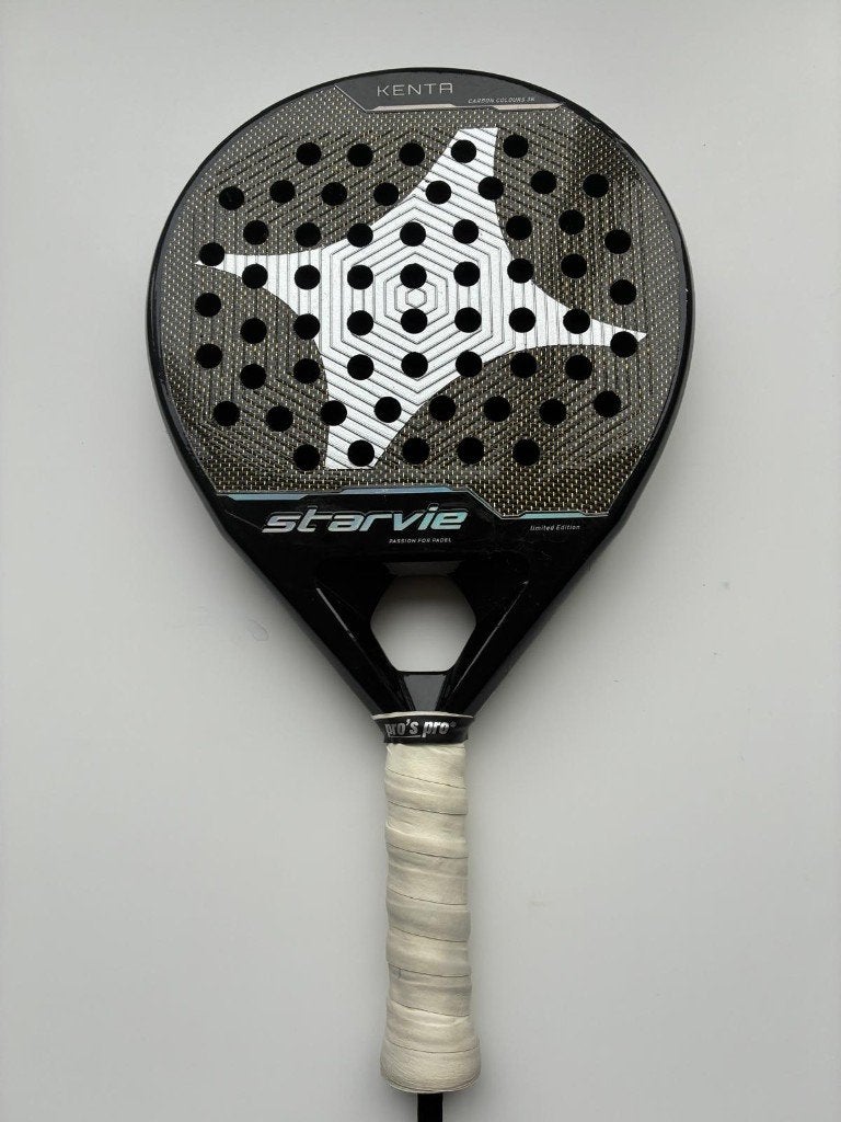 StarVie Kenta Carbon Colours Soft 30 – Zéér goede staat!, Ophalen of Verzenden, Gebruikt, Padelracket