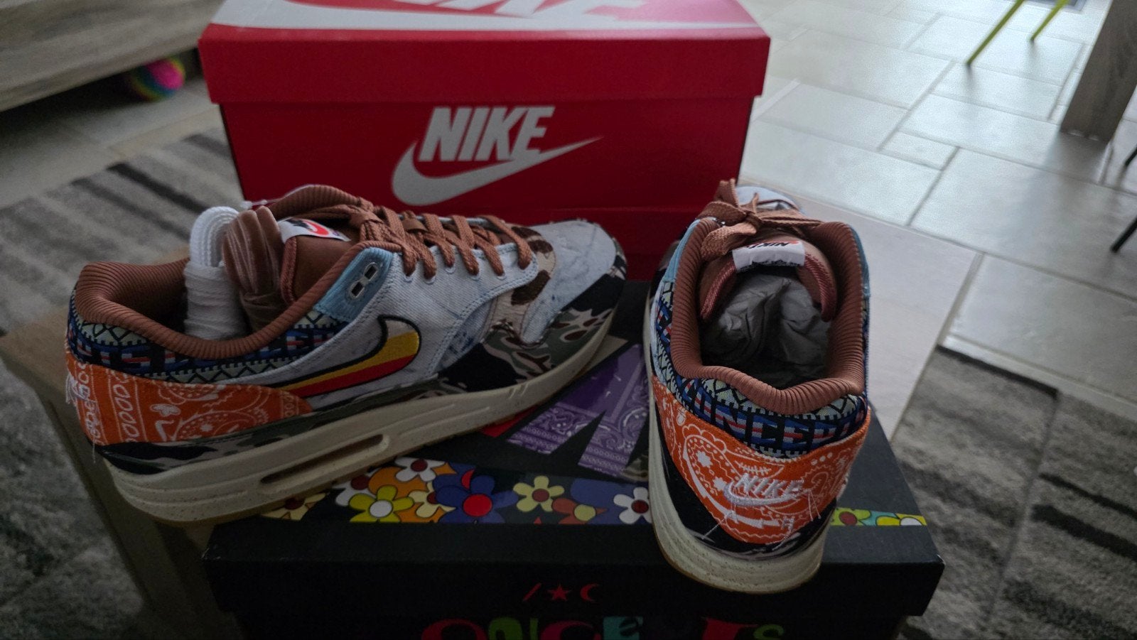 Nike Air Max 1 x Concepts 'Heavy ' -  Nieuw 47,5, Kleding | Heren, Schoenen, Overige kleuren, Nike, Ophalen of Verzenden, Sneakers of Gympen