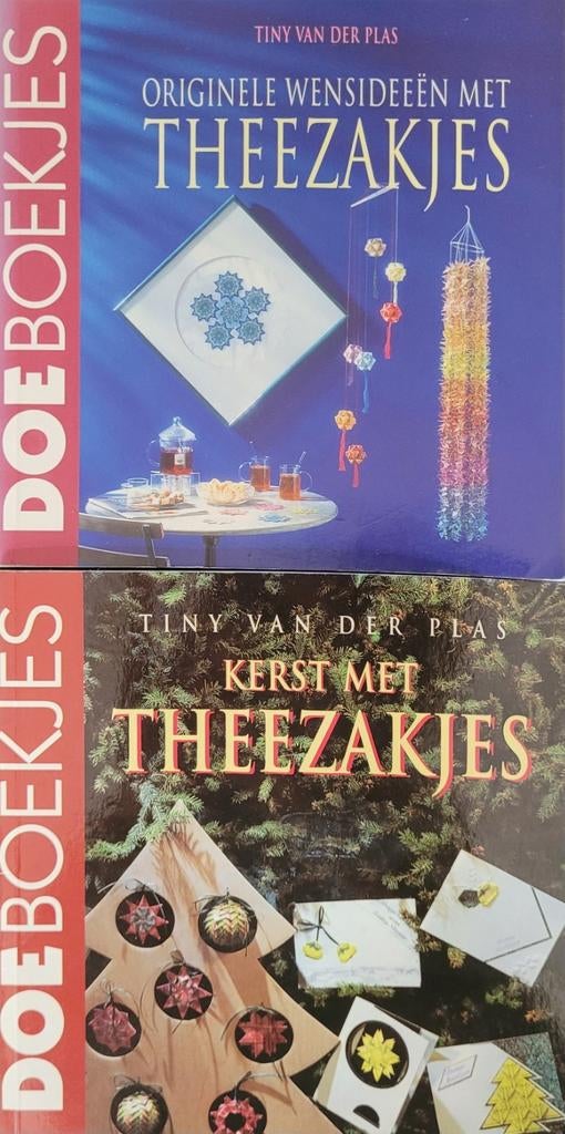 Knutselen met theezakjes, Ophalen of Verzenden, Theezakje(s)