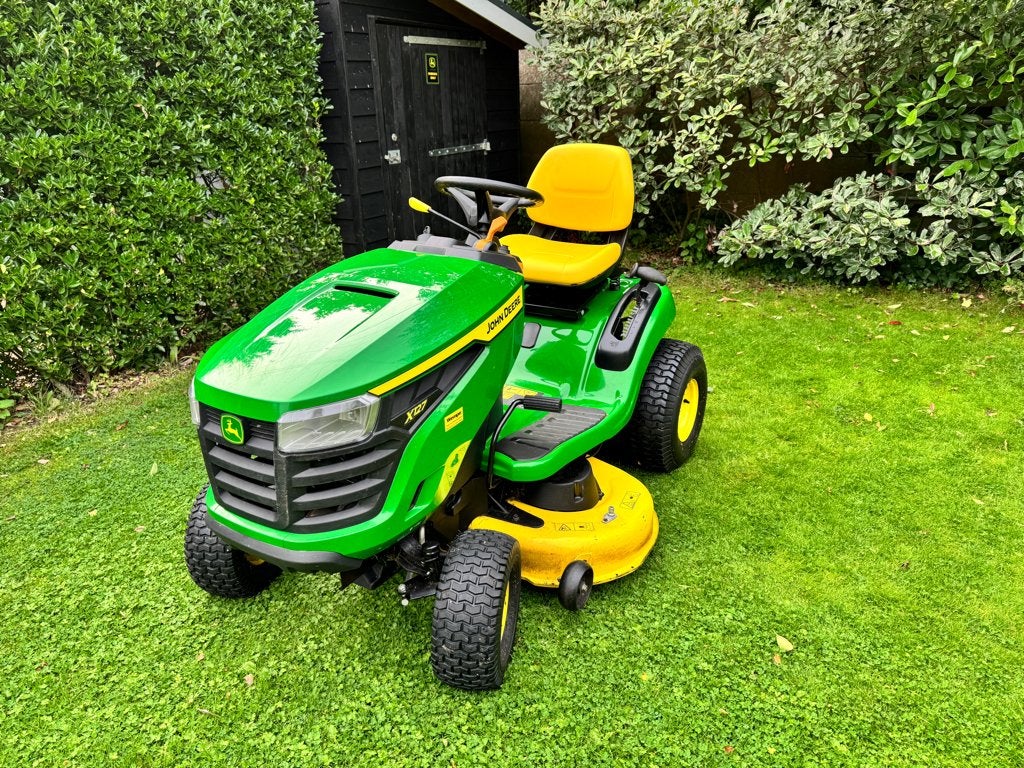 John Deere X127 zitmaaier, Zo goed als nieuw, Ophalen, John Deere, Mulchfunctie