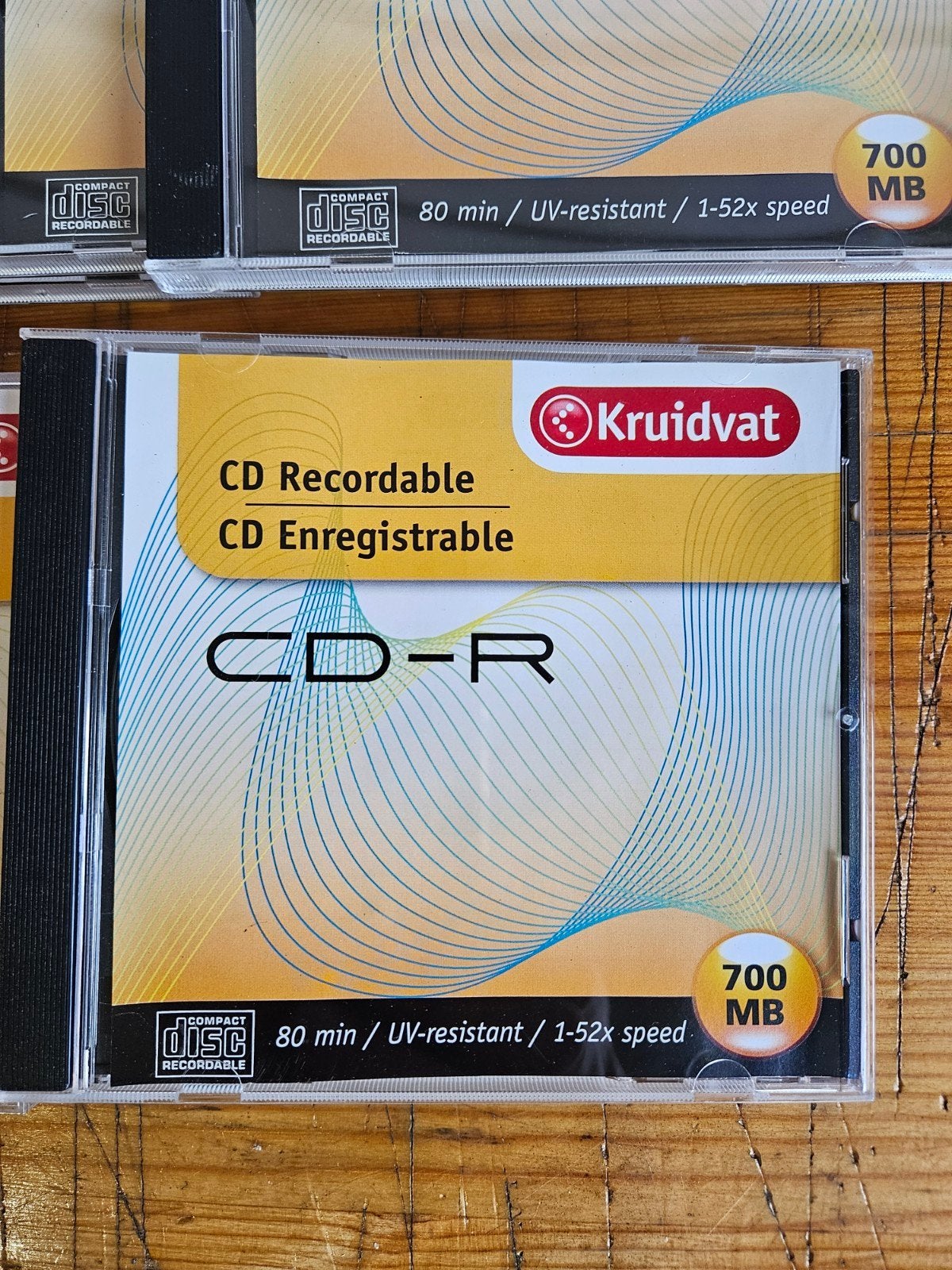 8 CD-R 700MB nieuw incl 8 jewel case, Computers en Software, Beschrijfbare discs, Ophalen of Verzenden, Nieuw