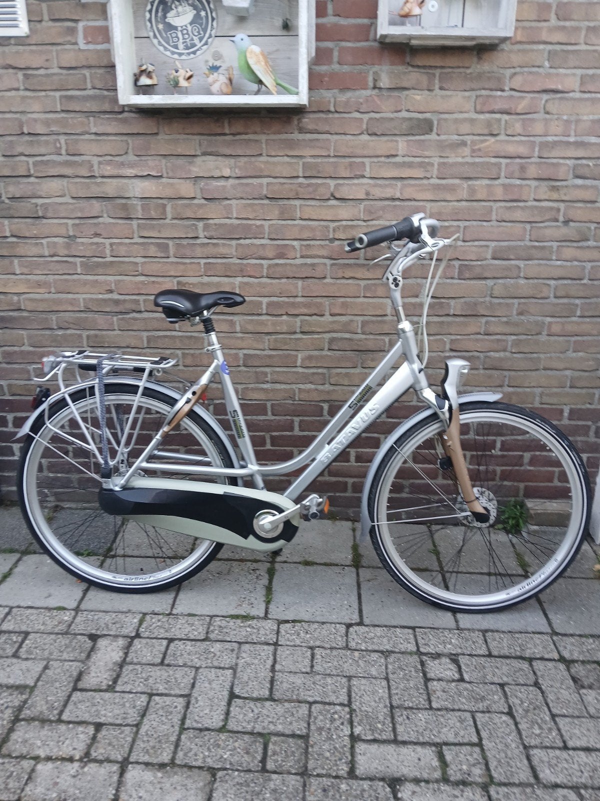 Batavus Staccato C8 [57cm]Damesfiets., Fietsen en Brommers, Fietsen | Dames | Damesfietsen, Ophalen, 53 tot 56 cm, Versnellingen