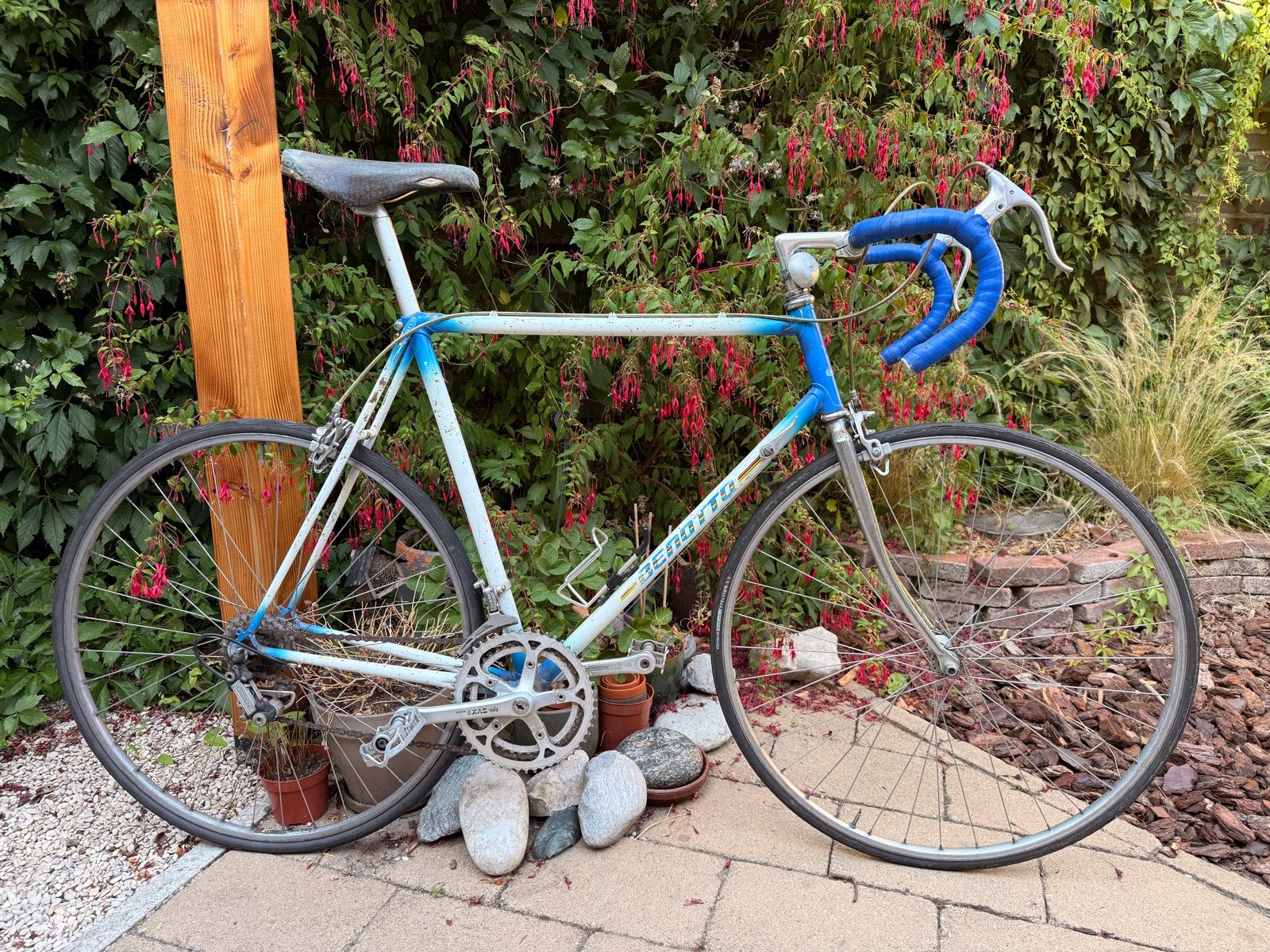 Vintage racefiets - Benotto - opknapper, Gebruikt, Staal, 53 tot 57 cm, Ophalen