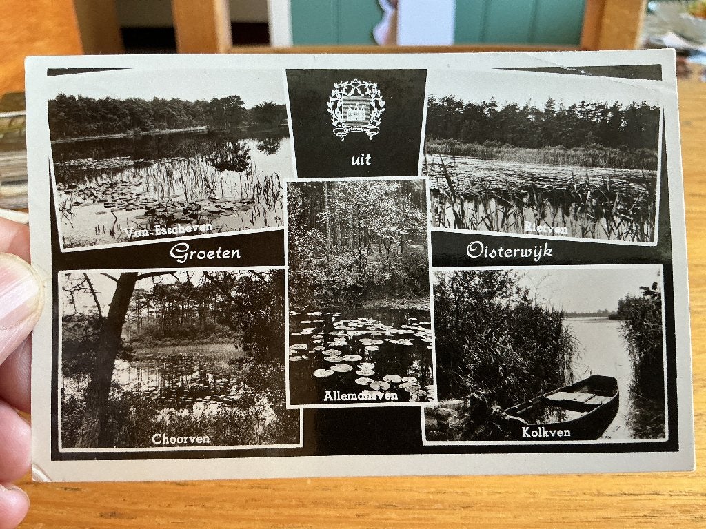 Oisterwijk stichting Morgenrood 1955, Verzenden, 1940 tot 1960, Gelopen, Noord-Brabant
