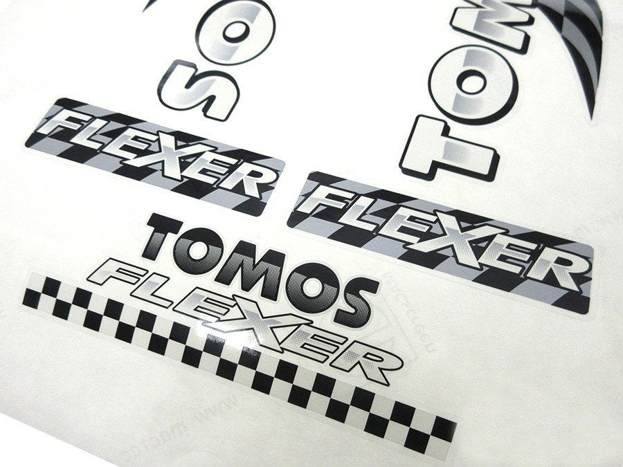 GEZOCHT: Tomos Flexer Stickerset, Fietsen en Brommers, Ophalen, Flexer
