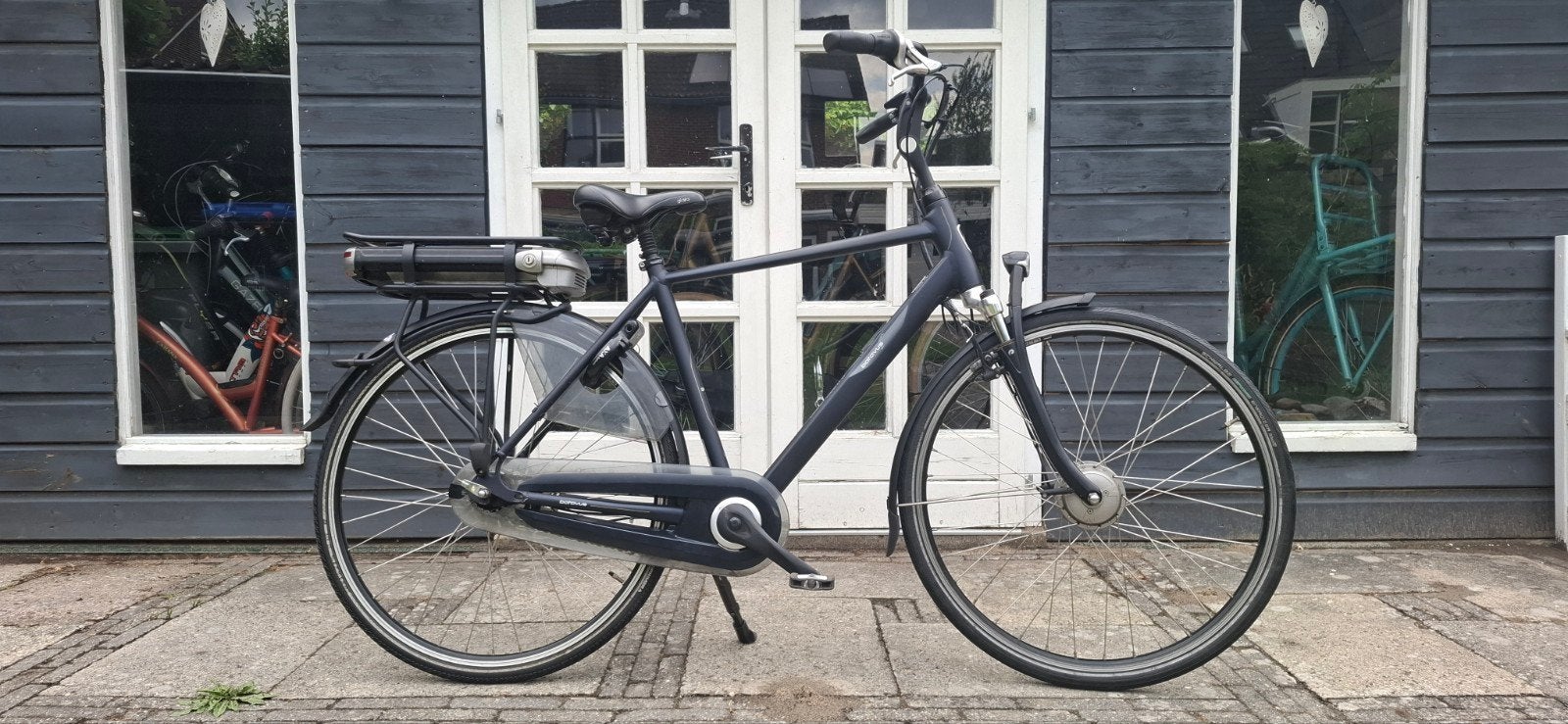 Batavus Genova jongensfiets e-bike 28 inch, Fietsen en Brommers, Ophalen, Gebruikt, Versnellingen, Batavus