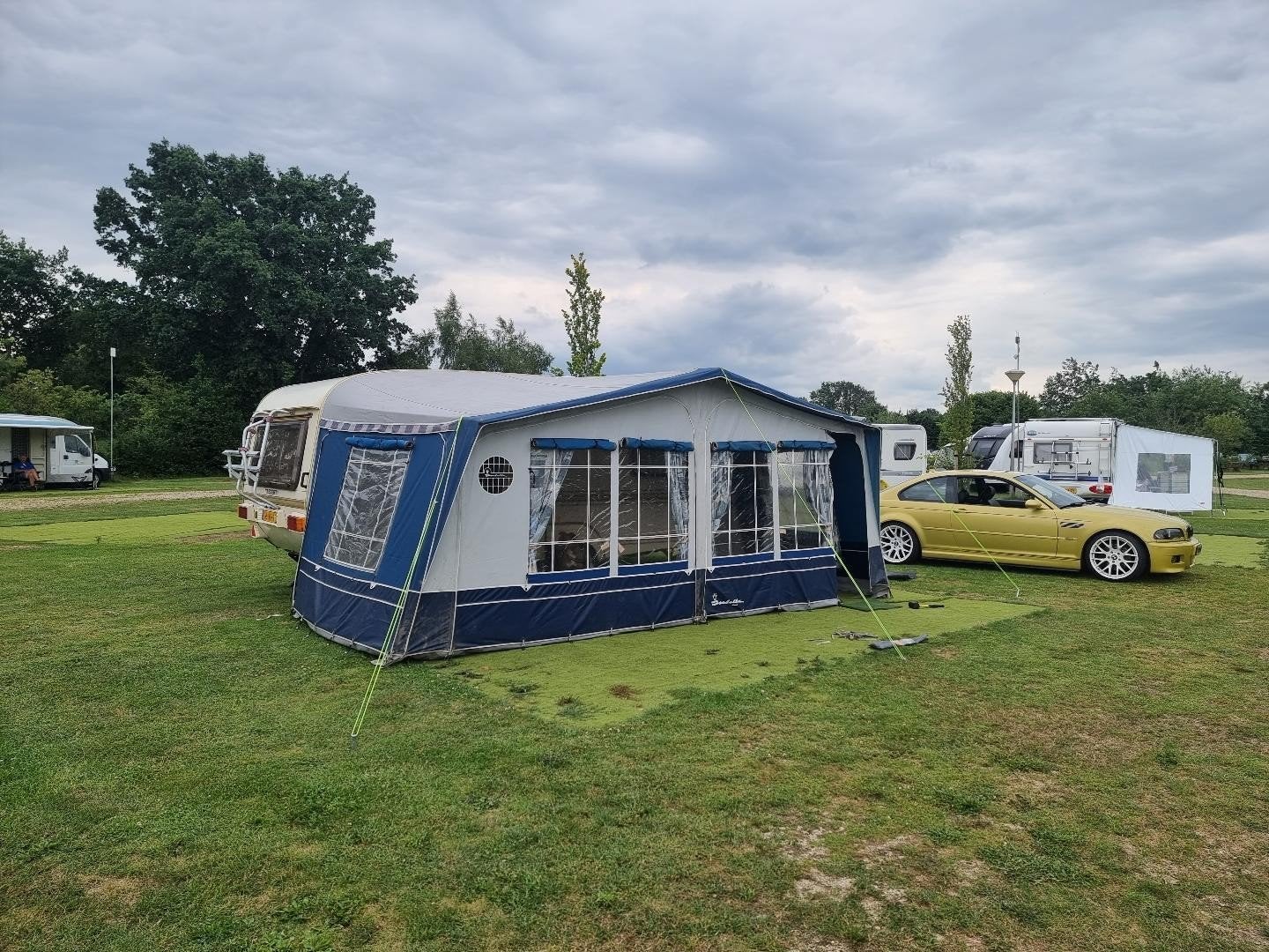 Isabella voortent 250 diep met , omloop maat 950, Caravans en Kamperen, Ophalen, Gebruikt, Isabella