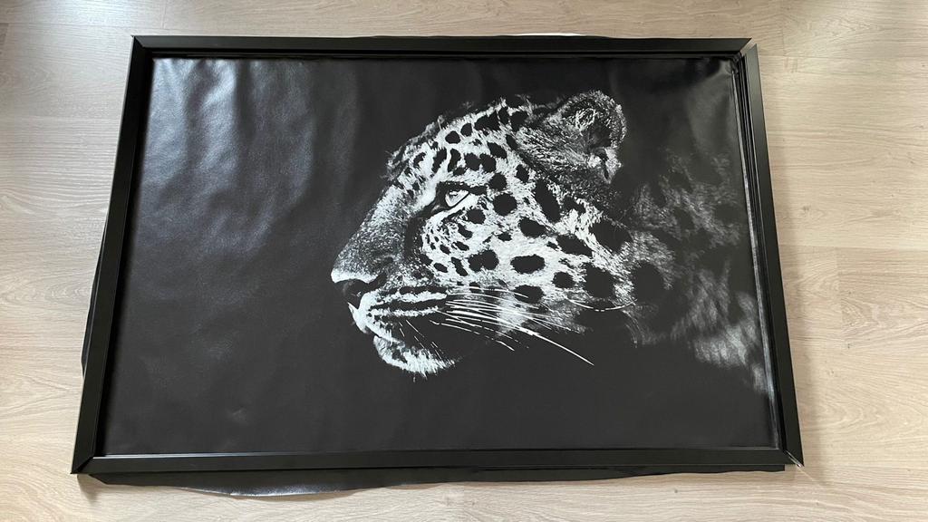 IKEA BJÖRKSTA Schilderij Panter, Huis en Inrichting, Woonaccessoires | Schilderijen, Tekeningen en Foto's, Ophalen of Verzenden