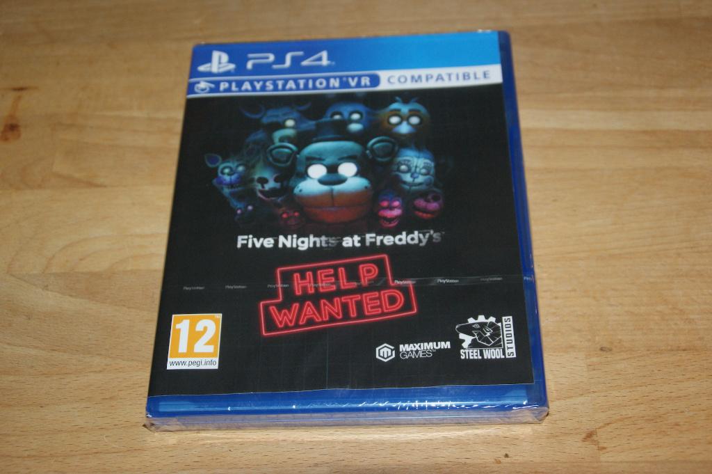 Five Nights at Freddy’s Help Wanted (ps4) NIEUW in seal, Spelcomputers en Games, Games | Sony PlayStation 4, Avontuur en Actie