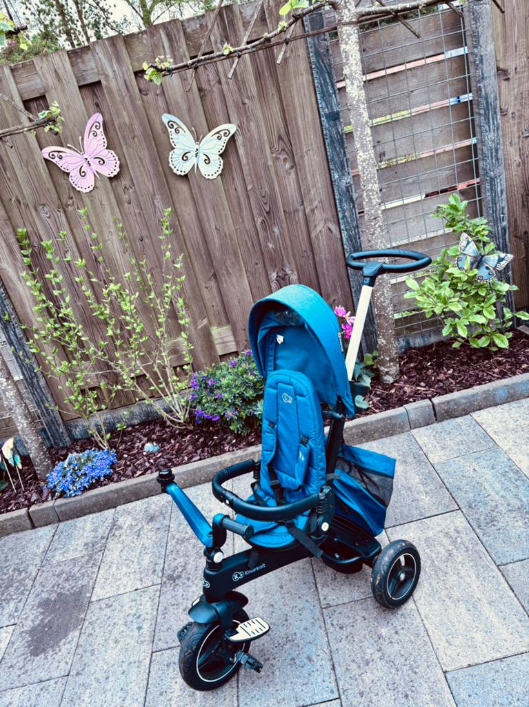 Kinderkraft driewieler/duwfietsje, Ophalen, Zo goed als nieuw, Minder dan 16 inch