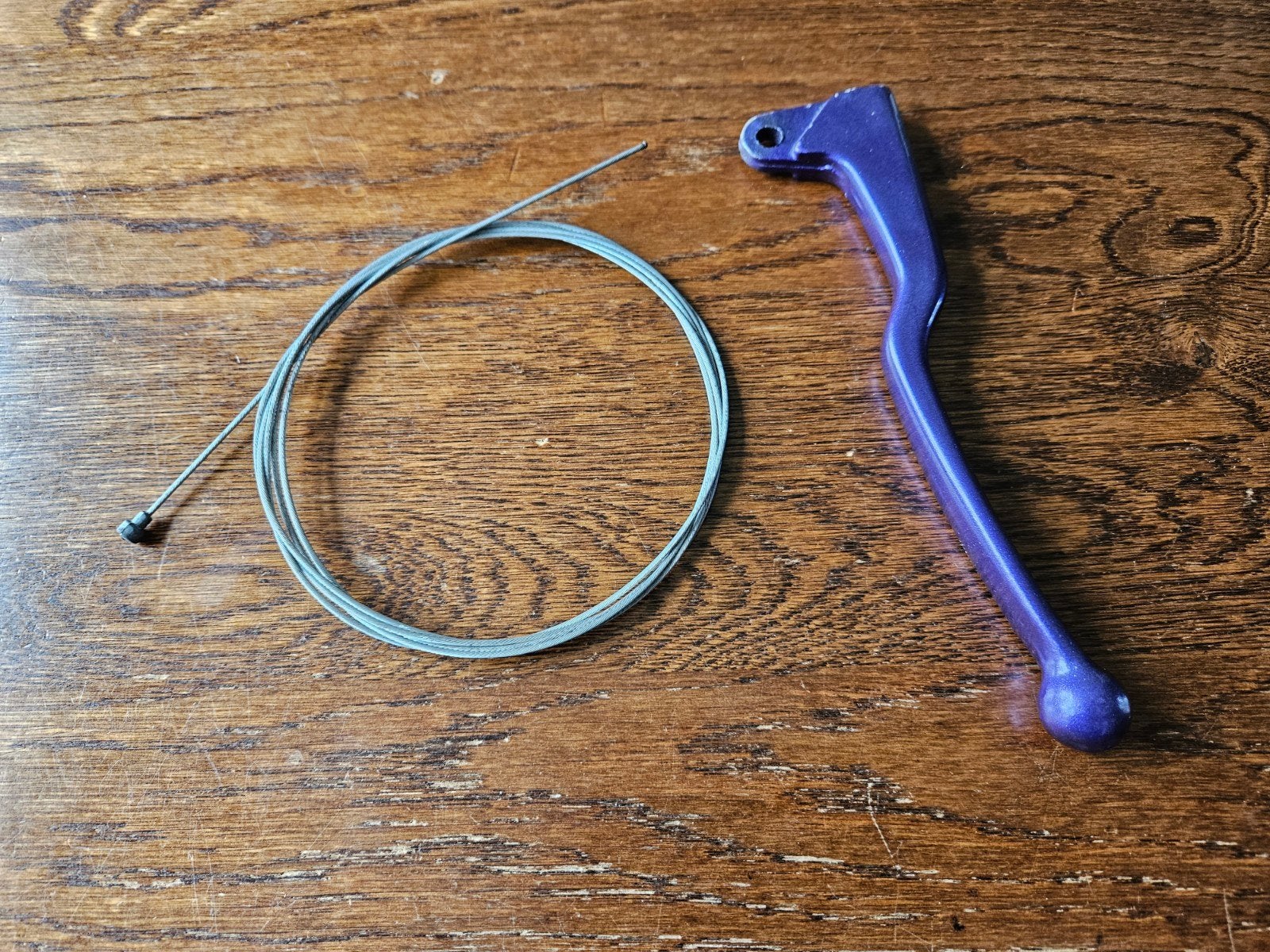 Honda (MT5) Hand Remhendel + Remkabel, Fietsen en Brommers, Ophalen of Verzenden, Zo goed als nieuw, Overige typen, Honda mt mtx mb mtx mb mbx nsr ns1
