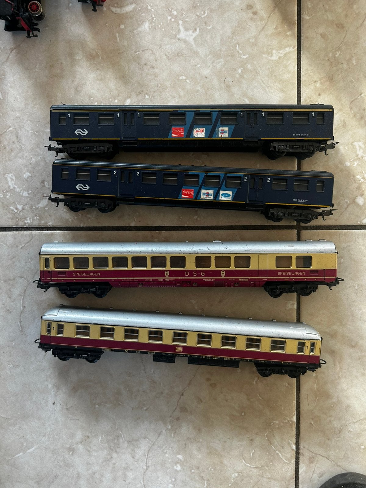 Te koop marklin treinrails, Gebruikt, Gelijkstroom, Rails, NS