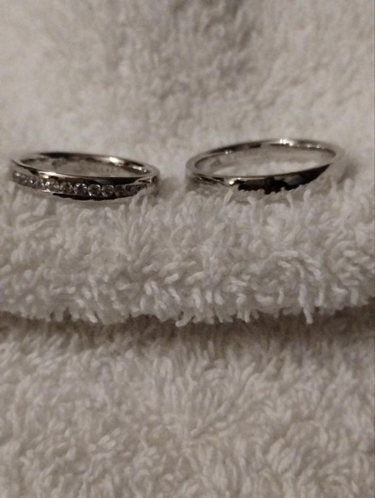 Ringen witgoud 18 karaat gp, Sieraden, Tassen en Uiterlijk, Ringen, Nieuw, Dame of Heer, Goud, Goud, Ophalen of Verzenden