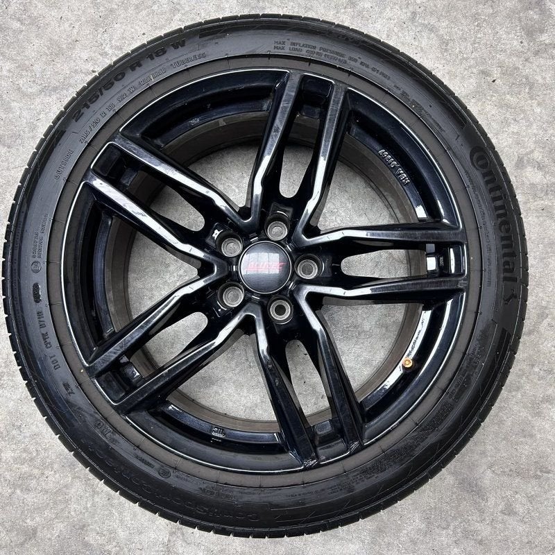 18 inch Alutec velgen + zomerbanden Q2 Passat T-roc Caddy, 19 inch, -, -, Banden en Velgen