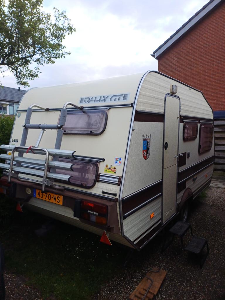 Home car  Rally 423 GTi - Compacte Caravan met Fietsenrek, Caravans en Kamperen, Home-car, Uitbouw voortent, 750 - 1000 kg, Particulier