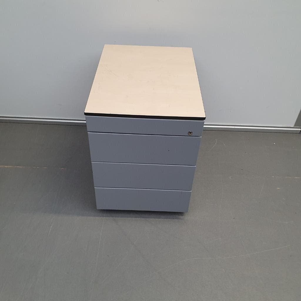 Eromes ladekast - 59x43x59 cm ladeblok verrijdbaar, Ophalen, Minder dan 50 cm, Gebruikt, 3 of 4 laden