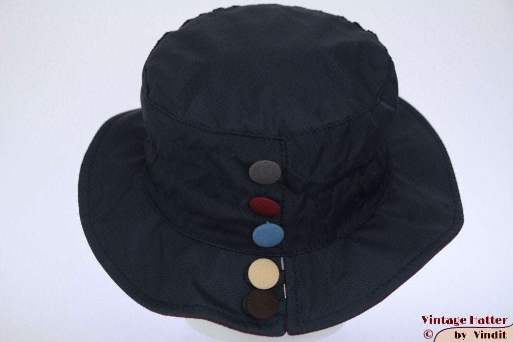 Dames regenhoed Hawkins donker blauw 53-57 en 54-58 nieuw, Hoed, Hawkins, Nieuw, One size fits all
