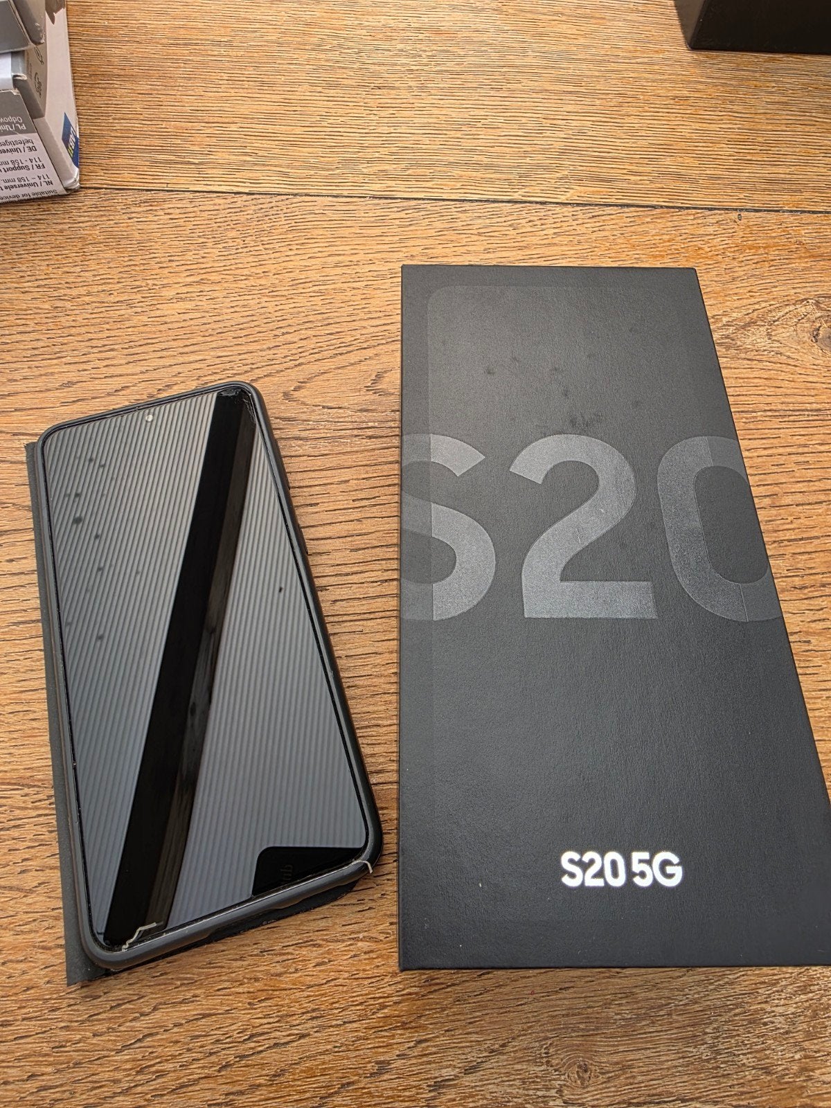 Samsung Galaxy S20 5G 128GB Cosmic Gray | Compleet, Ophalen, Gebruikt, Galaxy S20, Zwart
