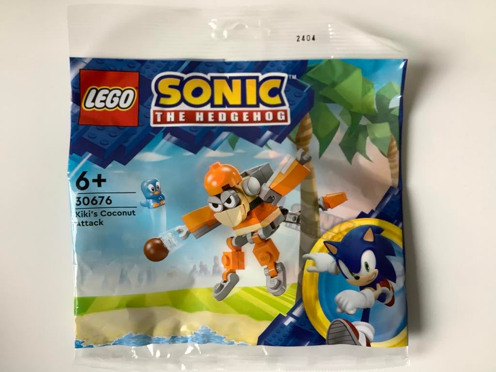 Nieuw: LEGO Sonic 30676 - Kiki's kokosnootaanval, Ophalen, Lego, Zo goed als nieuw, Complete set
