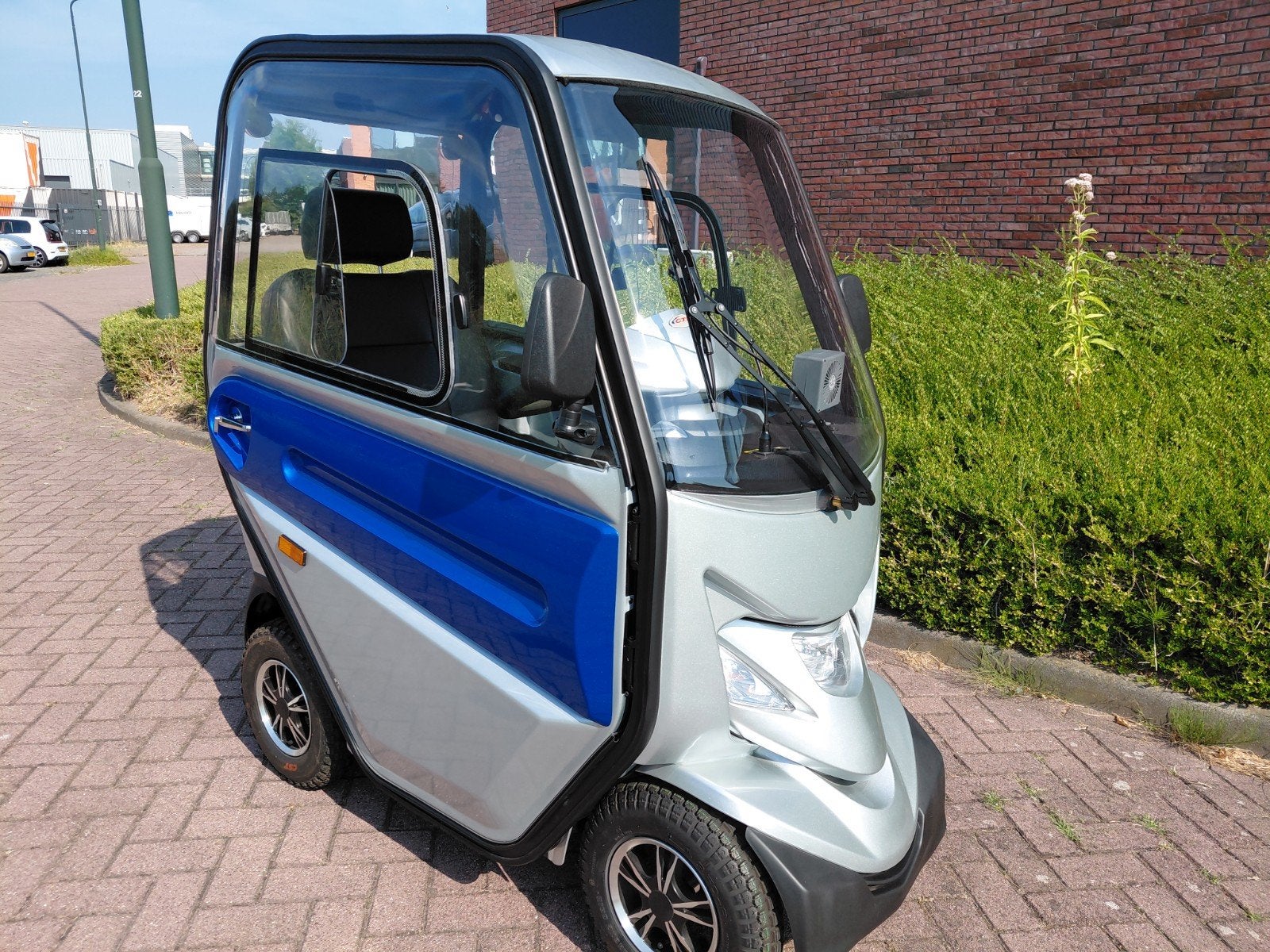 Overdekte Scootmobiel, CTM HS-928c Cabin, 10 km. gelopen, Nieuw, 36 t/m 45 km, 11 t/m 15 km/u, Ophalen