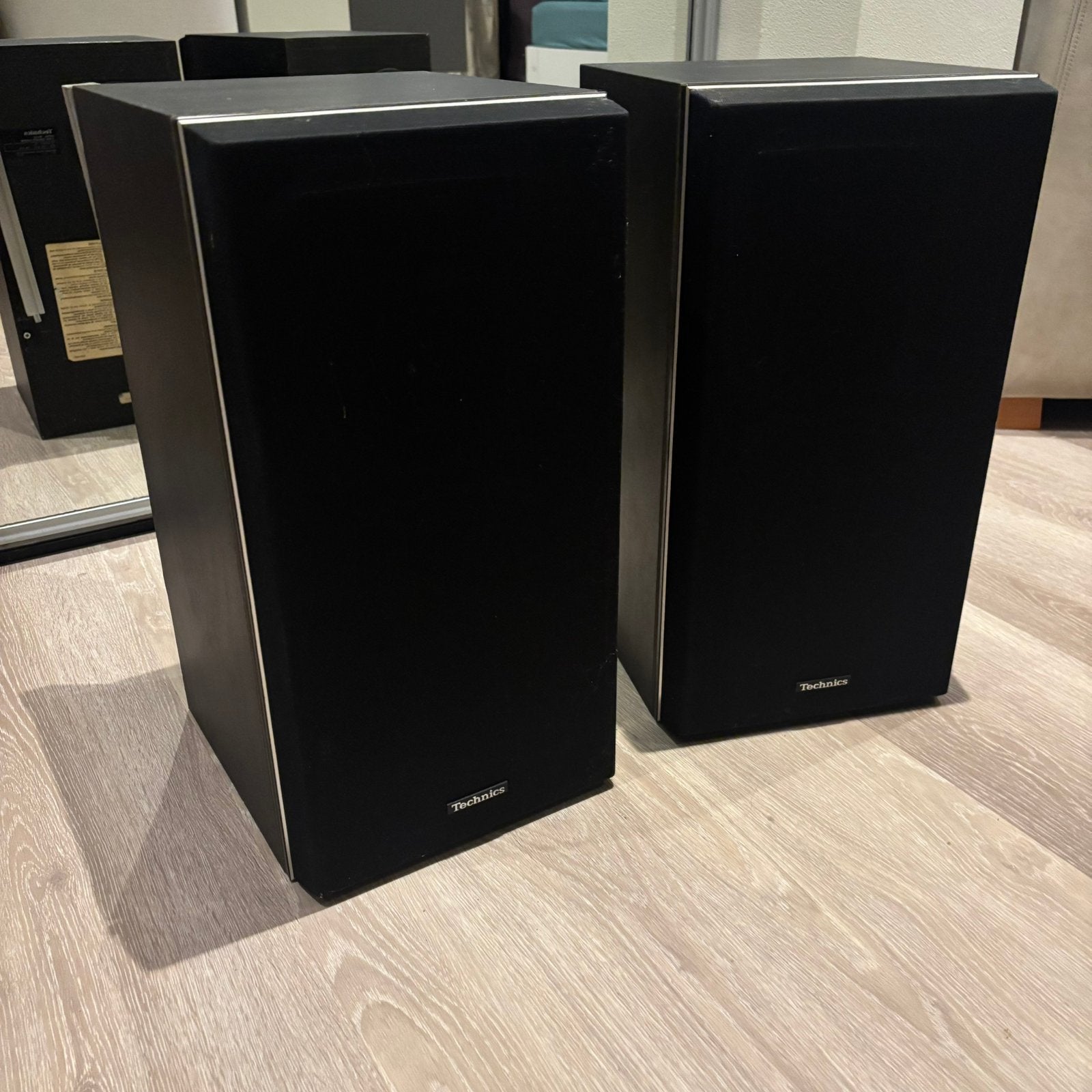 Technics SB-R3 3-weg speakers – vintage luidsprekers – hifi, Stereo speakers, Zo goed als nieuw, 60 tot 120 watt, Ophalen