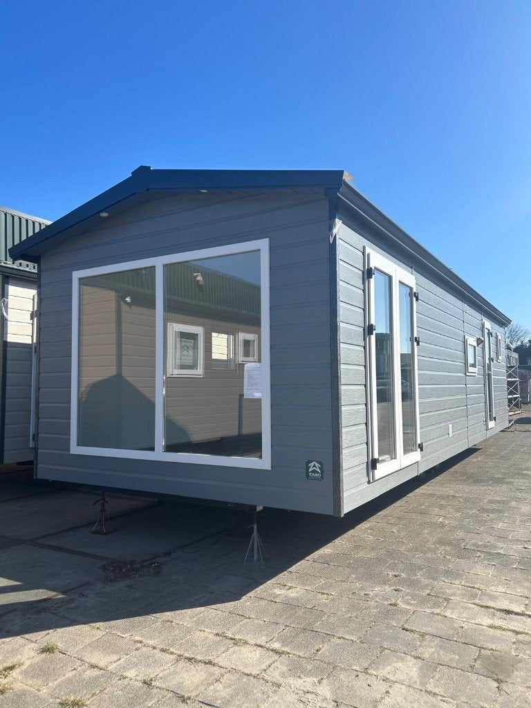 Nieuw chalet te koop 10 meter | ZARO Chaletbouw, Caravans en Kamperen, Tot en met 6