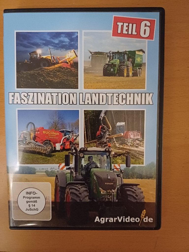 DVD Fascinerende landbouwtechniek deel 6, Alle leeftijden, Ophalen of Verzenden, Gebruikt, Duits