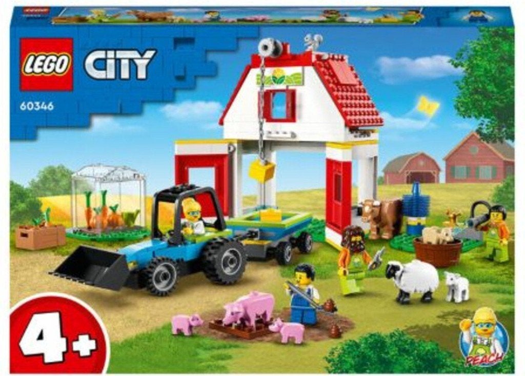Lego City 60346 Schuur en boerderijdieren NIEUW, Lego, City, Lego, Nieuw