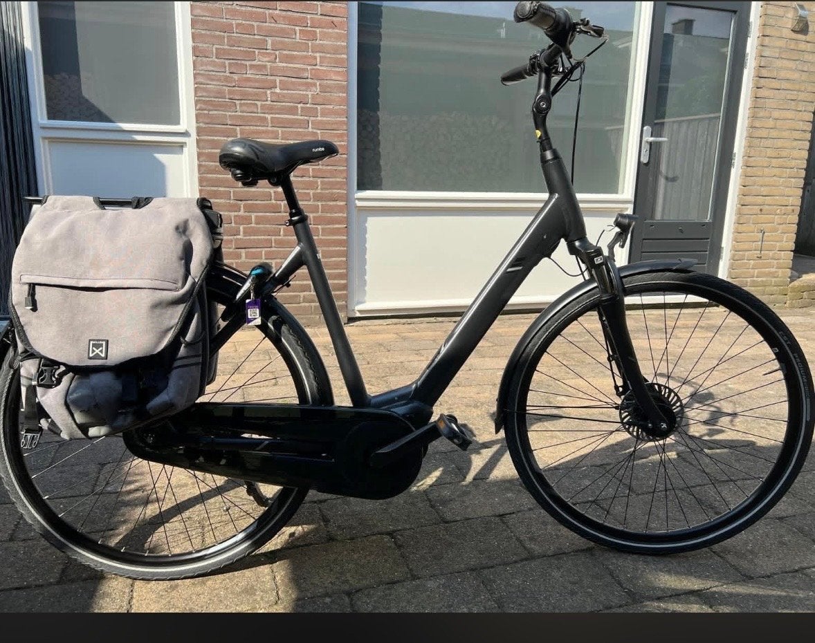 Gestolen! donkergrijze Giant Entour + kapotte voorlamp, Gebruikt, 51 tot 55 cm, 50 km per accu of meer, Ophalen