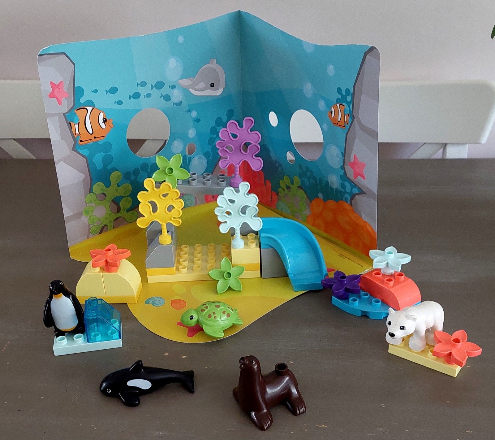 Duplo speelset 'Wilde dieren van de zee', Ophalen of Verzenden, Zo goed als nieuw, Duplo, Complete set