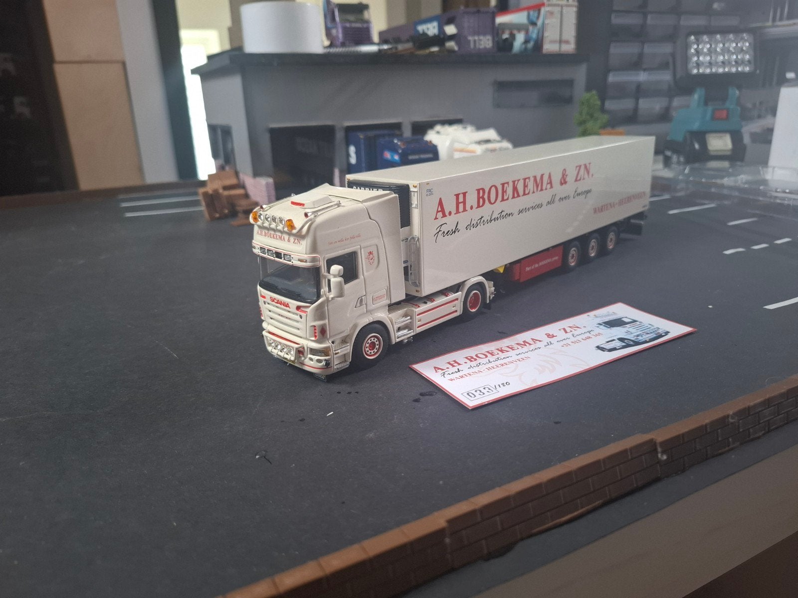 Scania AH Boekema, Ophalen of Verzenden, Nieuw, Bus of Vrachtwagen, Wsi