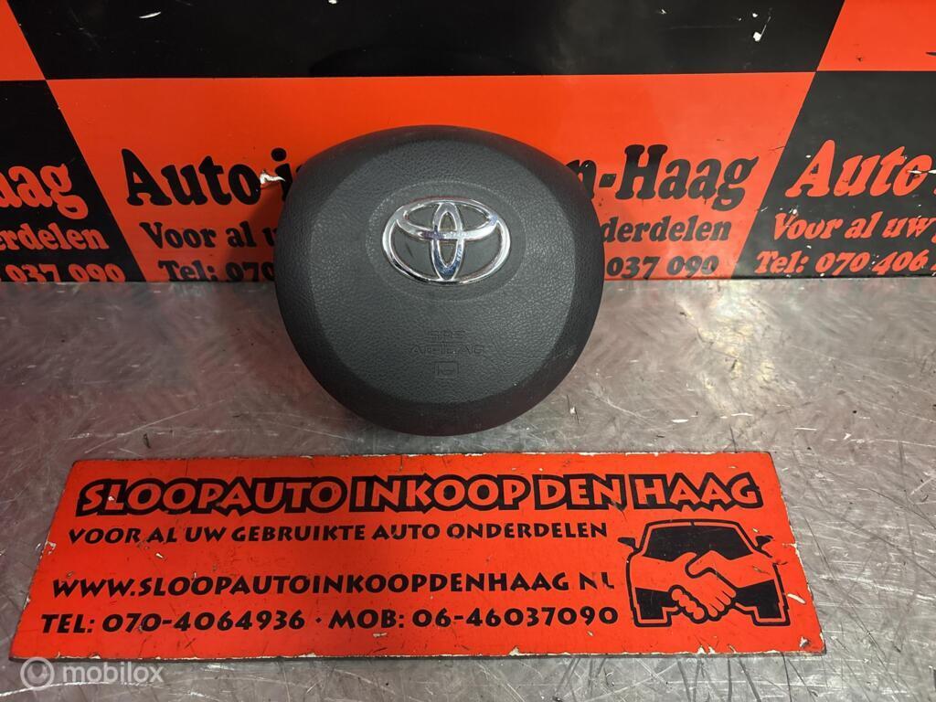 Toyota Yaris ('11-'20) Stuur Airbag | 45130-0D350-E0, Gebruikt, Toyota, Ophalen of Verzenden, Toyota