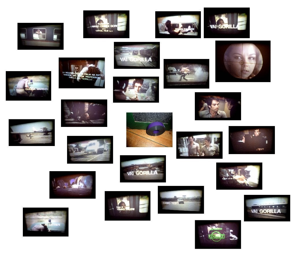 35mm film - Trailer - Vai Gorilla - 1975 - Claudia Marsani -, Ophalen of Verzenden, 35mm film