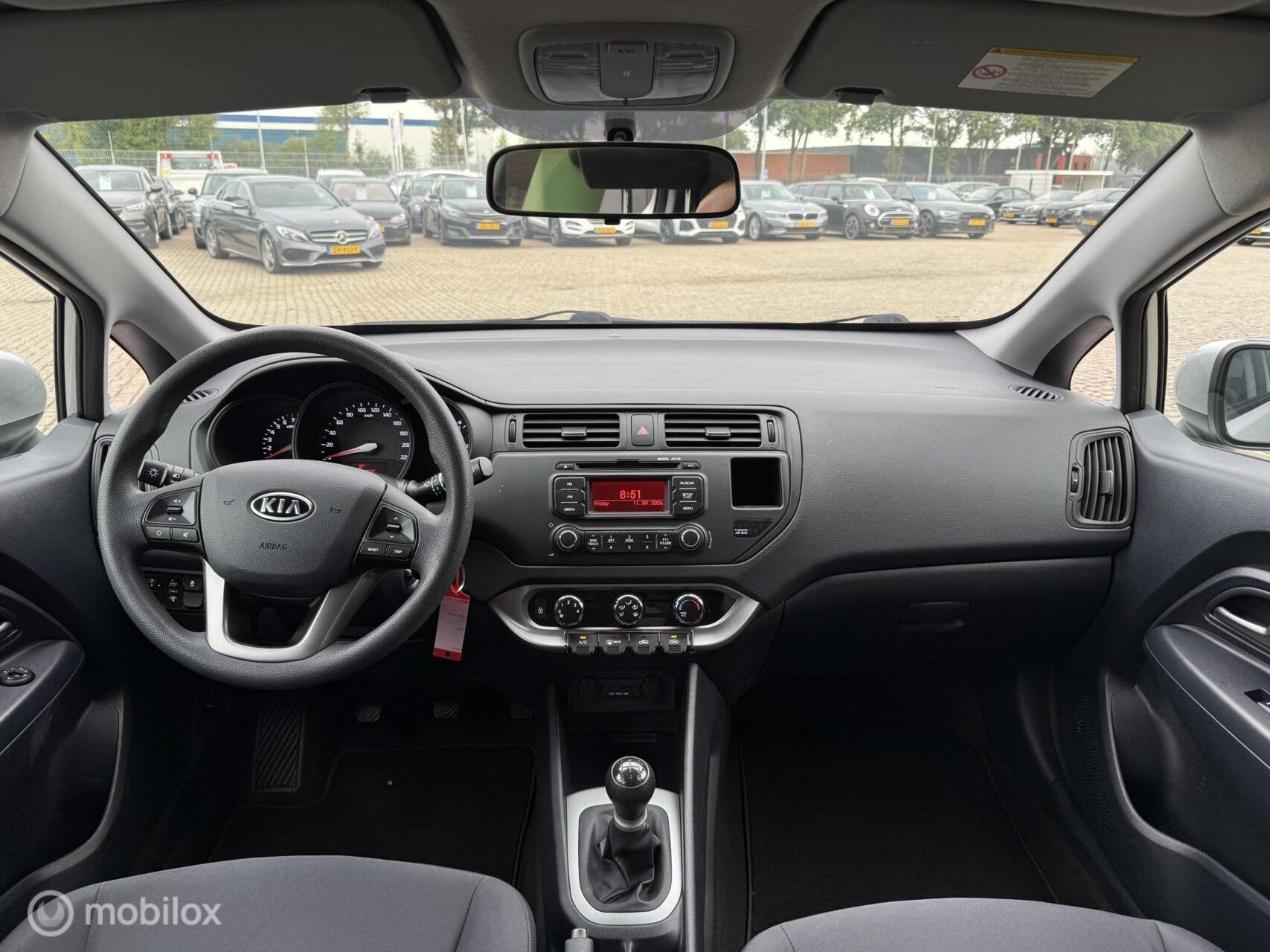 Kia Rio 1.2 CVVT Comfort Pack AIRCO | LM VELGEN, Auto's, 86 pk, Gebruikt, 4 cilinders, 1104 kg