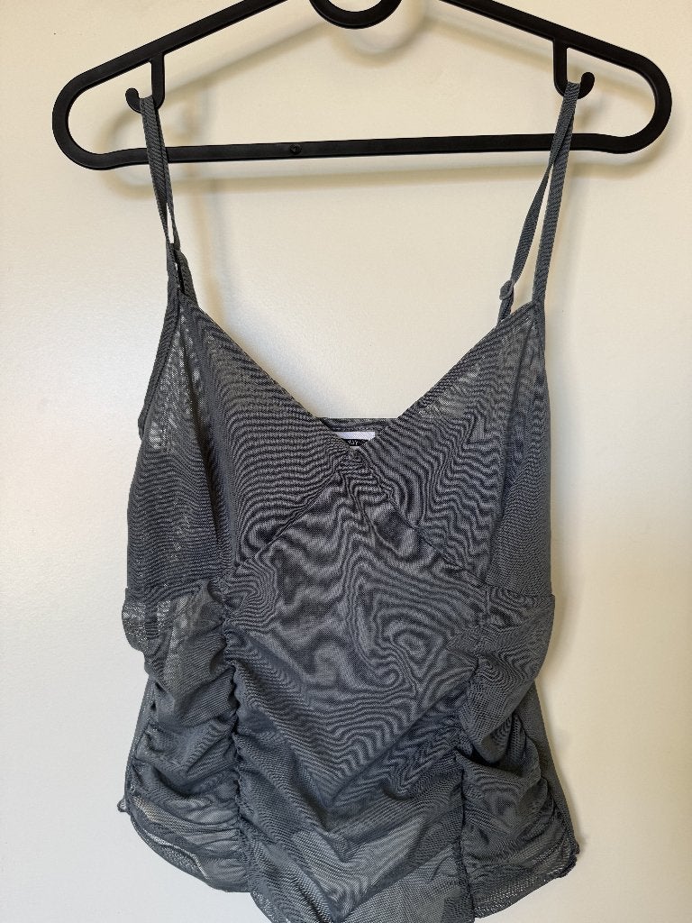 Mesh Corset Top Maat M, Kleding | Dames, Tops, Maat 38/40 (M), Ophalen of Verzenden, Zo goed als nieuw, Zonder mouw