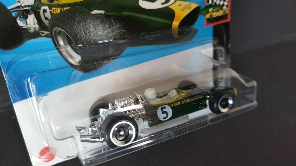 Lotus Ford type 49 F1 1:64 3inch Hotwheels Pol, 1186 MJ 1 NL, Auto, Verzenden, Nieuw